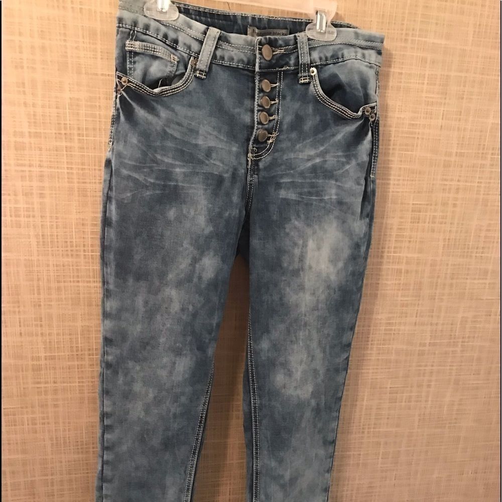 Twenty one black size 5 Jeans button juniors nice - Picture 2 of 9